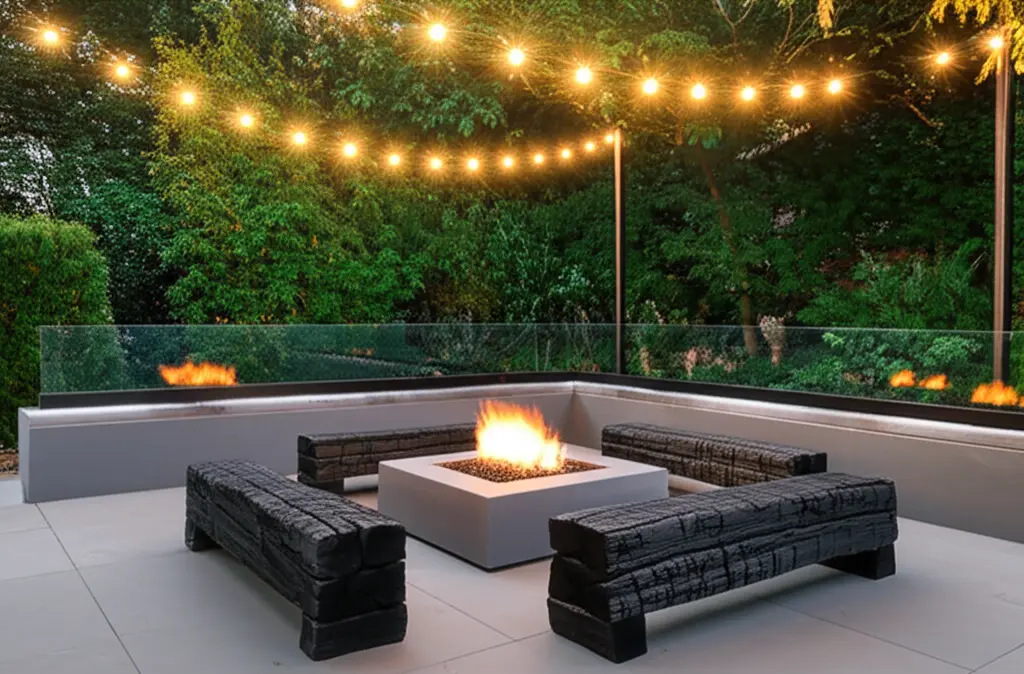 Charred Wood: Ứng dụng trong thiết kế nội ngoại thất Ứng dụng charred wood trong kiến trúc